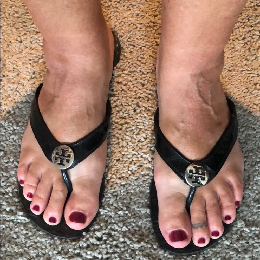 Tory Burch black sandals